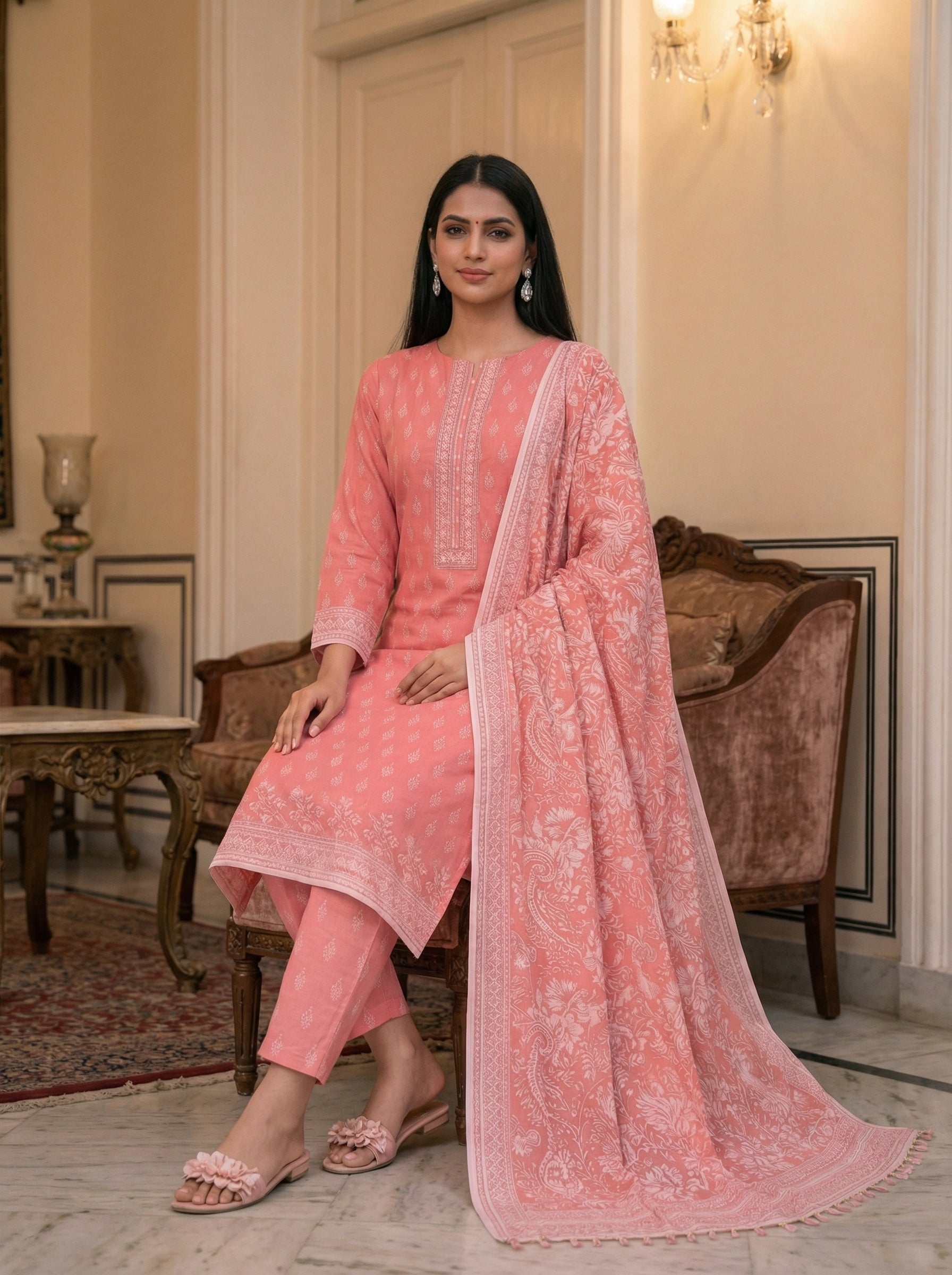Rose Blossom Pink 3 piece 